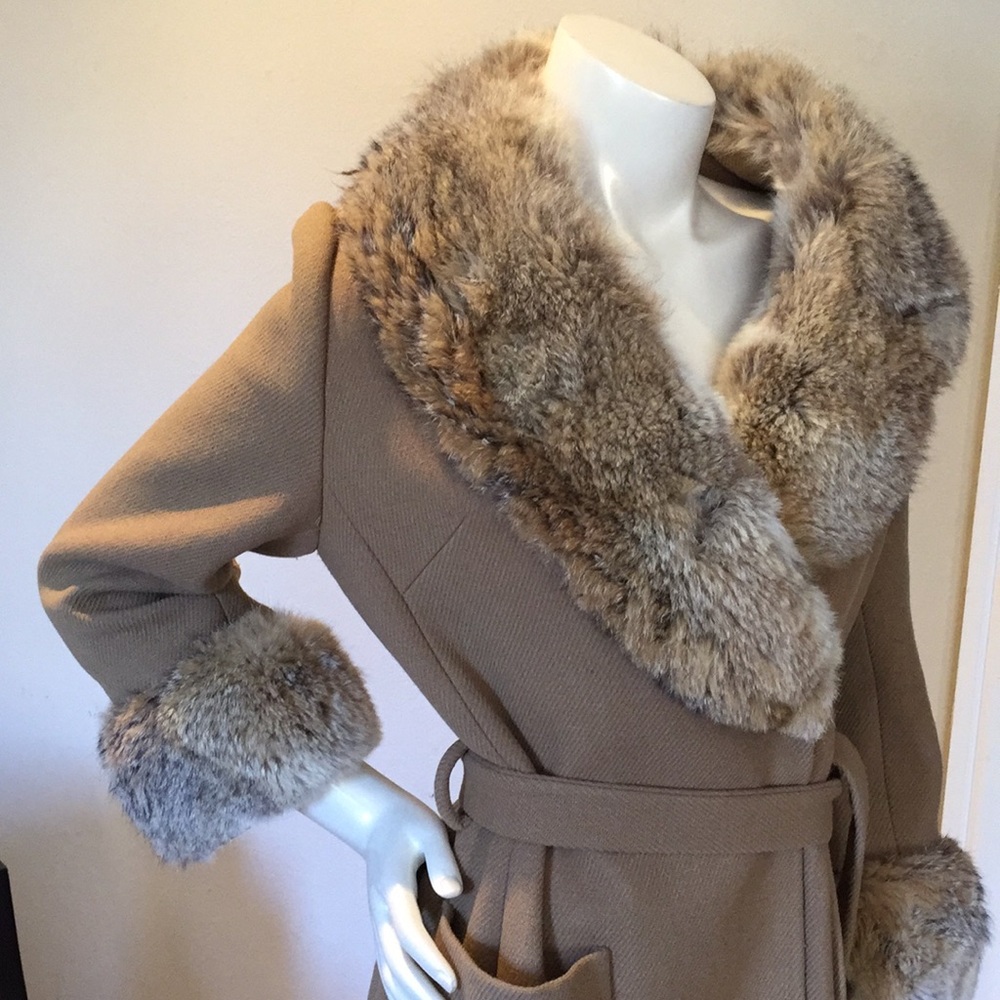 HOST PICK!  Vintage Risa Diane Fur Coat - Picture 4 of 7